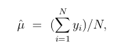 Sample Mean